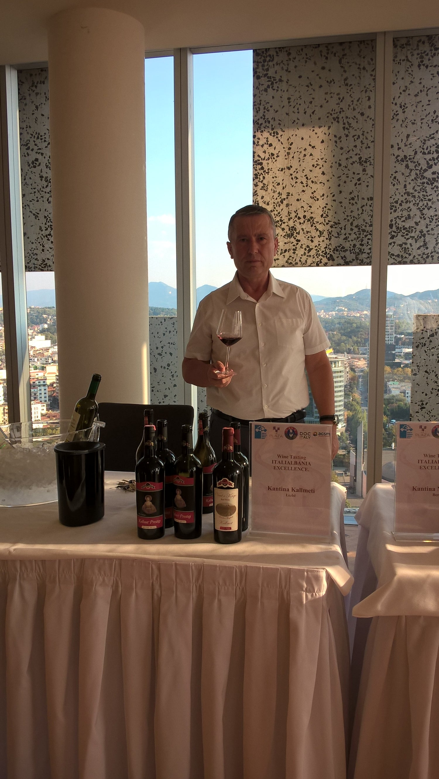 Kallmeti Winery ambassador Gjoke Gjini Lezhe Albania