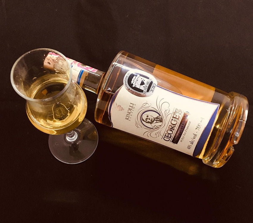 George's Aged Raki From Kinolli Distillery Albania