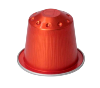 Caffe Intense aluminum capsules compatible with Nespresso